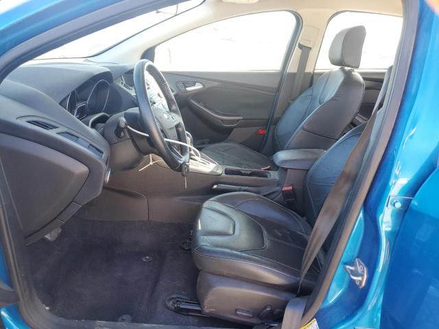 1FADP3F20FL336560 - 2015 FORD FOCUS SE BLUE photo 7