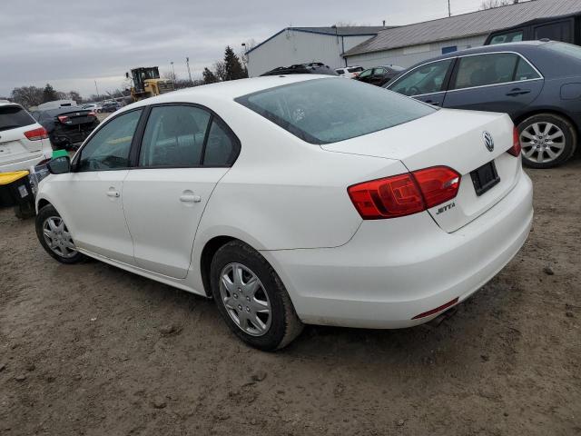 3VW2K7AJ6DM310205 - 2013 VOLKSWAGEN JETTA BASE 白色 照片 2