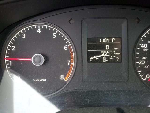 3VW2K7AJ6DM310205 - 2013 VOLKSWAGEN JETTA BASE 白色 照片 9