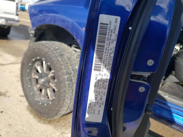 3C6UR5NL2FG697626 - 2015 RAM 2500 LARAMIE BLUE photo 12