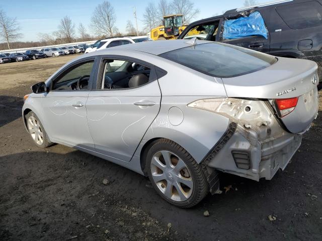 KMHDH4AE3DU933462 - 2013 HYUNDAI ELANTRA GLS GRAY photo 2