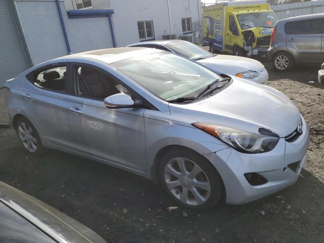 KMHDH4AE3DU933462 - 2013 HYUNDAI ELANTRA GLS GRAY photo 4