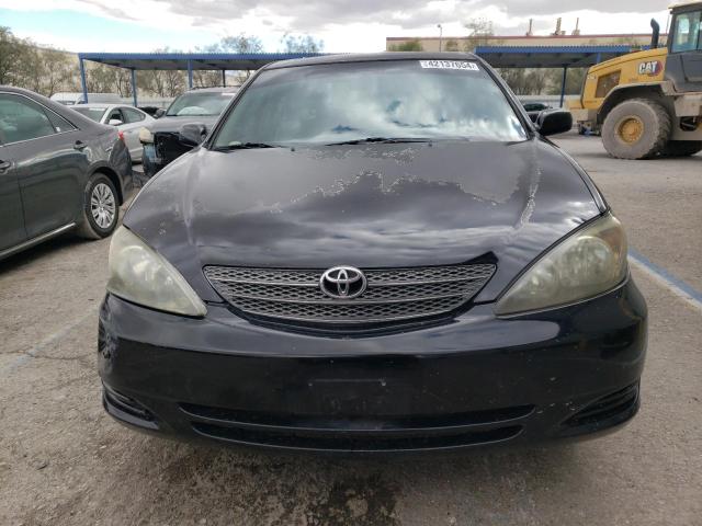 4T1BF32K72U537124 - 2002 TOYOTA CAMRY LE BLACK photo 5