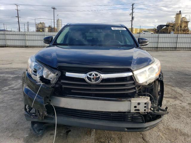 5TDKKRFH1ES005863 - 2014 TOYOTA HIGHLANDER XLE Qara foto 5