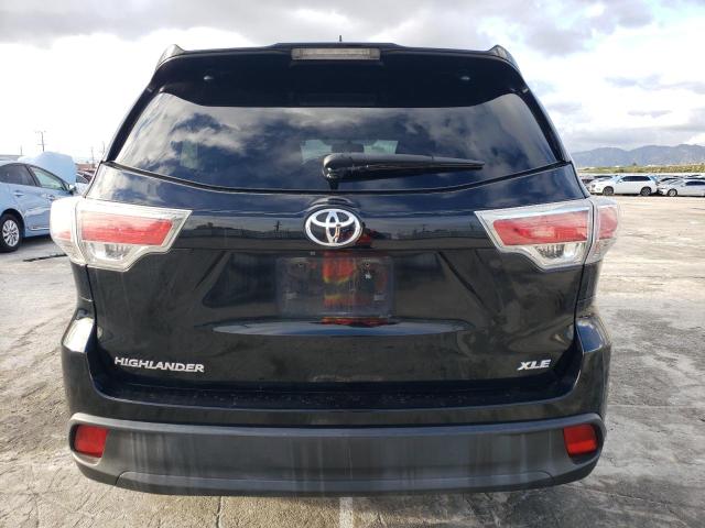 5TDKKRFH1ES005863 - 2014 TOYOTA HIGHLANDER XLE Qara foto 6