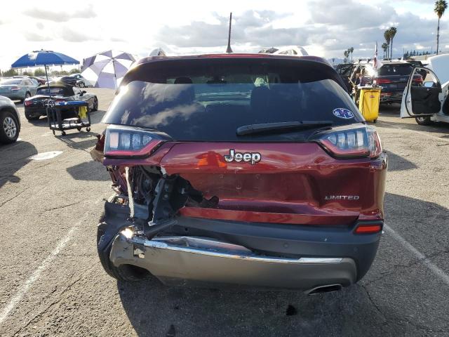 1C4PJMDN3KD292828 - 2019 JEEP CHEROKEE LIMITED BURGUNDY photo 6