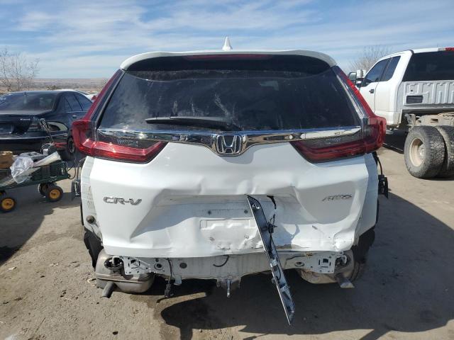 2HKRW2H52MH673950 - 2021 HONDA CR-V EX WHITE photo 6