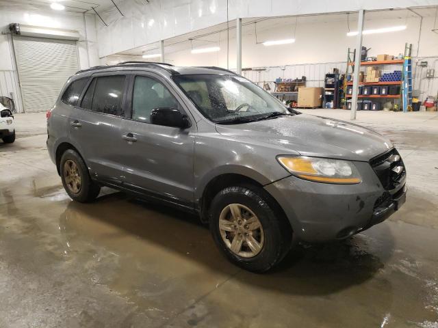 5NMSG13D79H296821 - 2009 HYUNDAI SANTA FE GLS GRAY photo 4