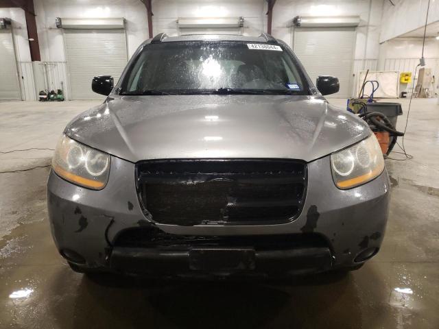 5NMSG13D79H296821 - 2009 HYUNDAI SANTA FE GLS GRAY photo 5