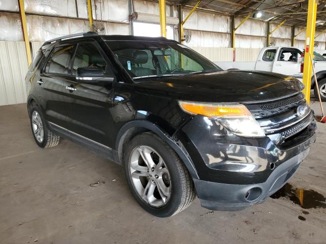 1FM5K7F85FGB98138 - 2015 FORD EXPLORER LIMITED BLACK photo 4