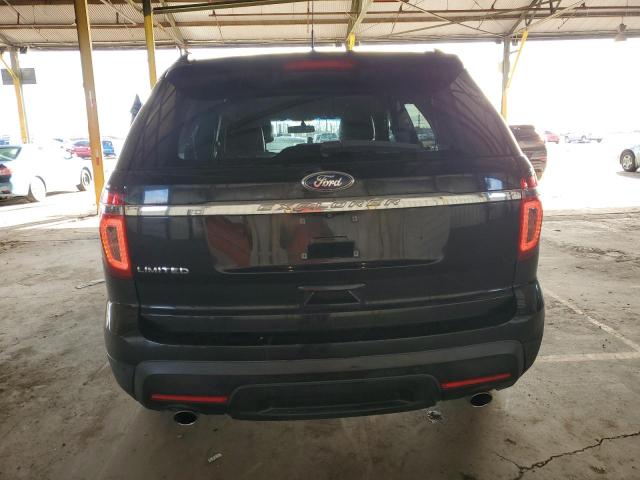 1FM5K7F85FGB98138 - 2015 FORD EXPLORER LIMITED BLACK photo 6