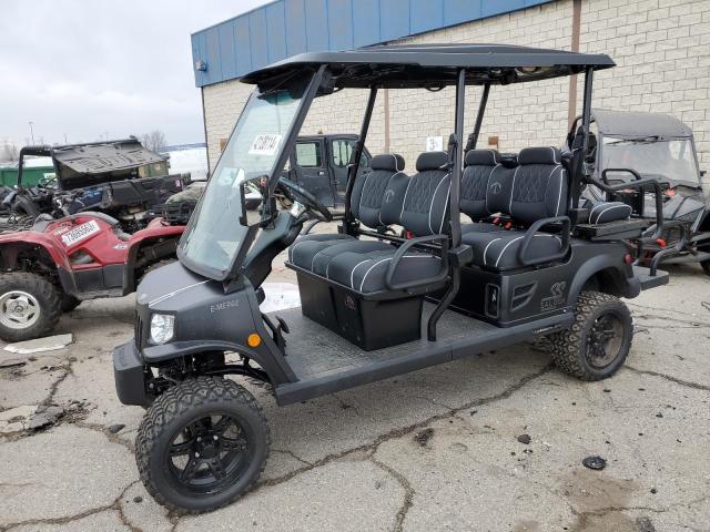 5FCDD13D8M2001326 - 2020 GOLF CART BLACK photo 2