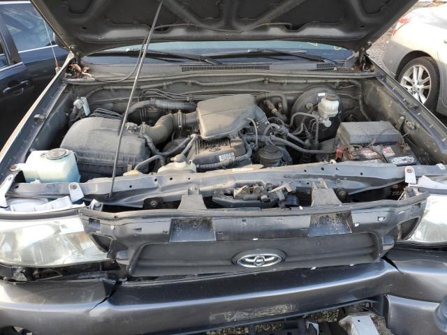 5TETX4CN9AZ743331 - 2010 TOYOTA TACOMA ACCESS CAB ნაცრისფერი ფოტო 11