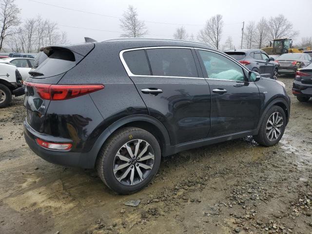 KNDPNCAC9H7224932 - 2017 KIA SPORTAGE EX BLACK photo 3