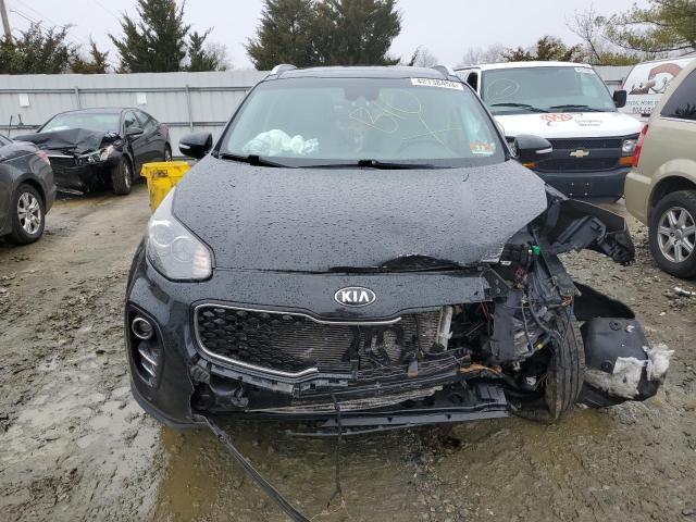 KNDPNCAC9H7224932 - 2017 KIA SPORTAGE EX BLACK photo 5