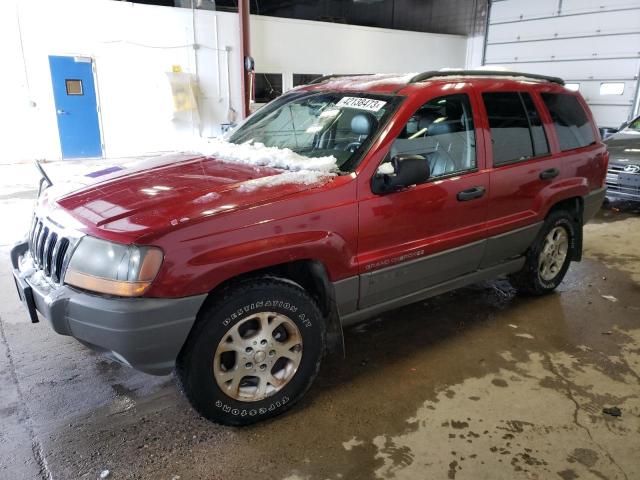 1J4GW38S72C161395 - 2002 JEEP GRAND CHER SPORT RED photo 1