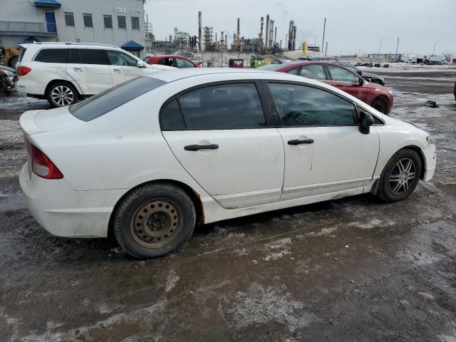 2HGFA1E49AH031013 - 2010 HONDA CIVIC DX-G WHITE photo 3