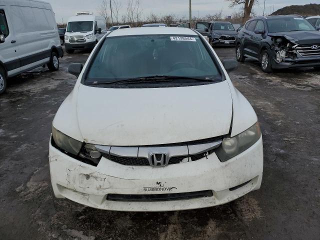 2HGFA1E49AH031013 - 2010 HONDA CIVIC DX-G WHITE photo 5