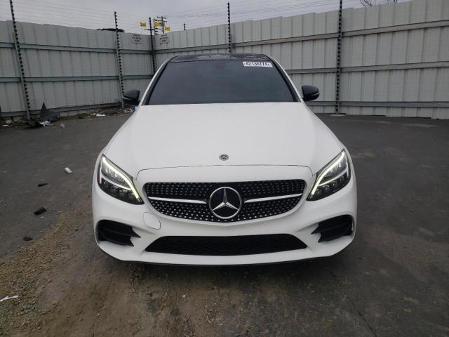 55SWF8DB8KU319202 - 2019 MERCEDES-BENZ C 300 WHITE photo 5