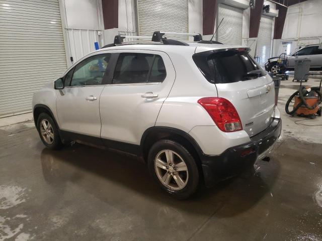 KL7CJRSBXFB083475 - 2015 CHEVROLET TRAX 1LT SILVER photo 2