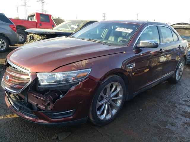 1FAHP2J81GG108617 - 2016 FORD TAURUS LIMITED BURGUNDY photo 1