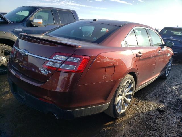 1FAHP2J81GG108617 - 2016 FORD TAURUS LIMITED BURGUNDY photo 3