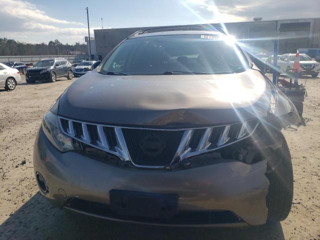 JN8AZ18W29W121975 - 2009 NISSAN MURANO S BROWN photo 5