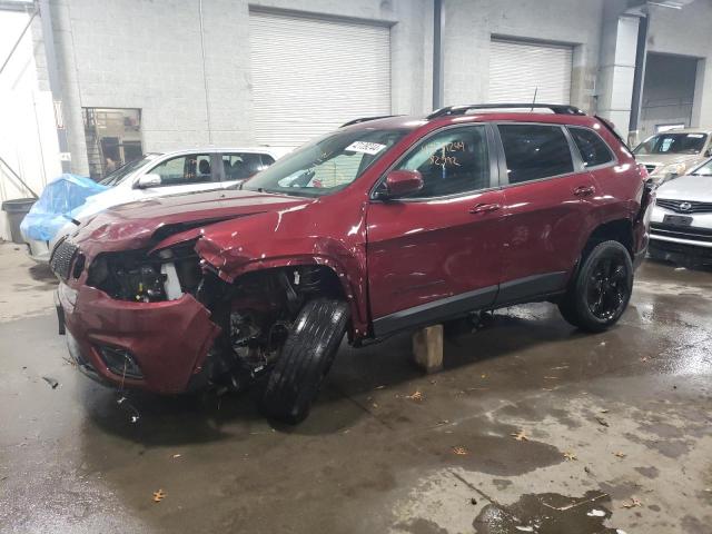 1C4PJMLB0MD149944 - 2021 JEEP CHEROKEE LATITUDE PLUS BURGUNDY photo 1