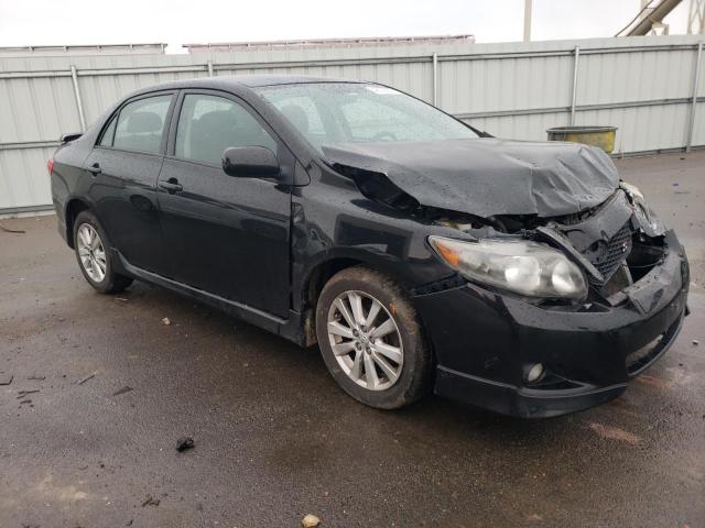 2T1BU4EE9AC529785 - 2010 TOYOTA COROLLA BASE BLACK photo 4
