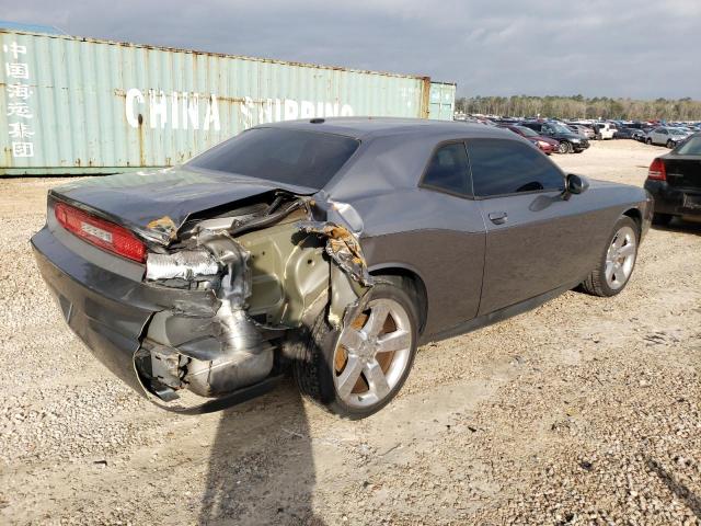 2B3CJ4DG3BH588257 - 2011 DODGE CHALLENGER GRAY photo 3