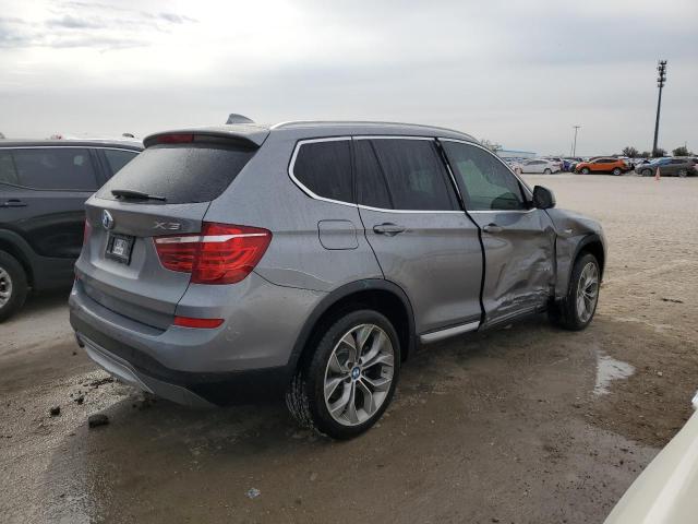 5UXWX9C54H0T15461 - 2017 BMW X3 XDRIVE28I CHARCOAL photo 3