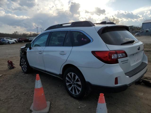 4S4BSENC2G3277899 - 2016 SUBARU OUTBACK 3.6R LIMITED WHITE photo 2