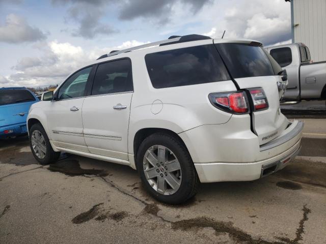 1GKKVTKD7GJ275160 - 2016 GMC ACADIA DENALI WHITE photo 2