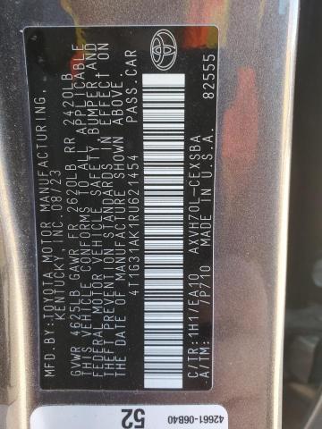 4T1G31AK1RU621454 - 2024 TOYOTA CAMRY SE NIGHT SHADE CHARCOAL photo 12