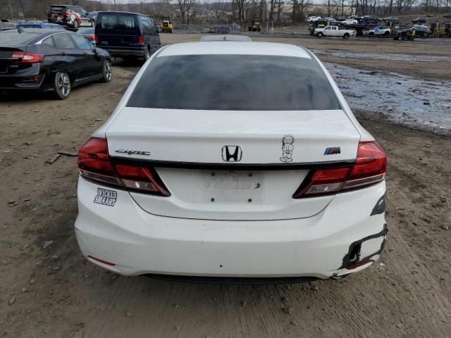 19XFB2F57FE278753 - 2015 HONDA CIVIC LX WHITE photo 6