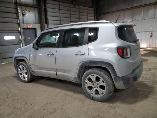 ZACCJBDT4FPC08766 - 2015 JEEP RENEGADE LIMITED SILVER photo 2