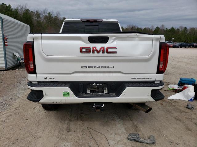 1GT49RE70MF128856 - 2021 GMC SIERRA K2500 DENALI WHITE photo 6