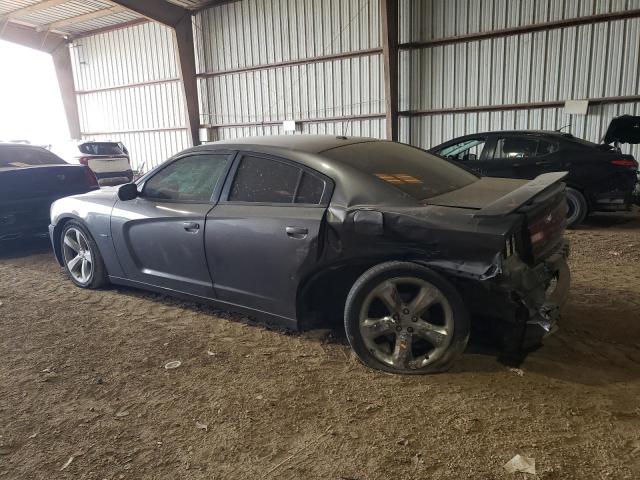 2C3CDXCT1EH368761 - 2014 DODGE CHARGER R/T GRAY photo 2