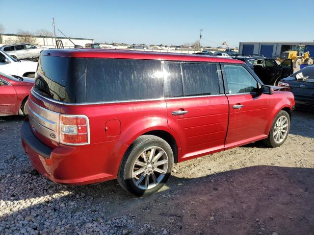 2FMGK5D88JBA07215 - 2018 FORD FLEX LIMITED RED photo 3