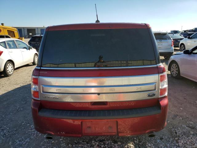 2FMGK5D88JBA07215 - 2018 FORD FLEX LIMITED RED photo 6