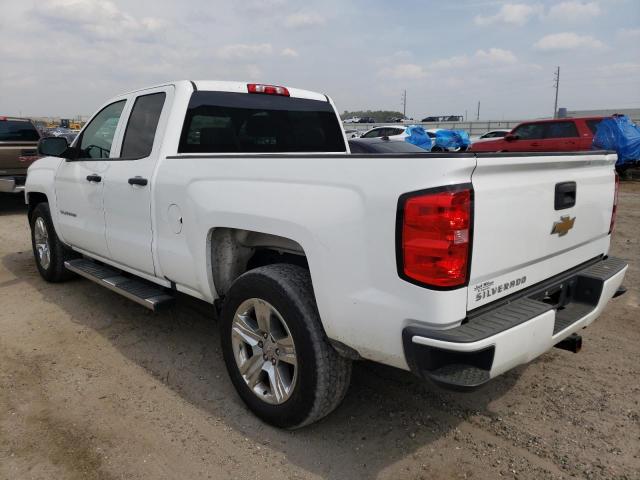 1GCRCPEC0JZ234355 - 2018 CHEVROLET SILVERADO C1500 CUSTOM WHITE photo 2