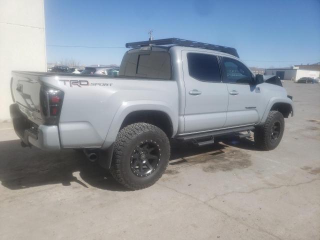 5TFAZ5CN5MX101787 - 2021 TOYOTA TACOMA DOUBLE CAB GRAY photo 3