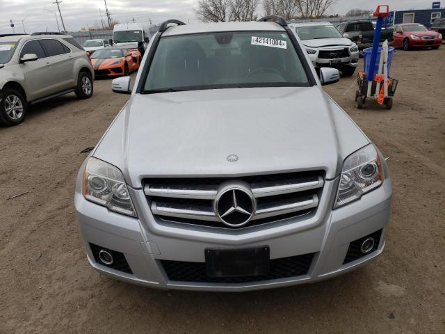 WDCGG8HB0CF821075 - 2012 MERCEDES-BENZ GLK 350 4MATIC SILVER photo 5