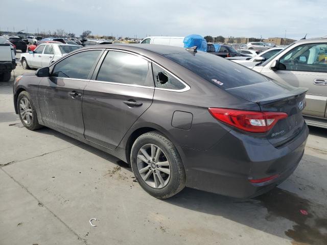 5NPE24AF6FH254348 - 2015 HYUNDAI SONATA SE BROWN photo 2