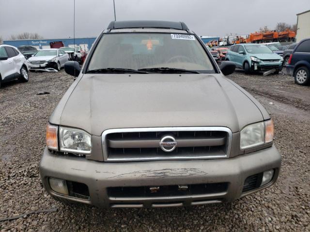 JN8DR09X42W664930 - 2002 NISSAN PATHFINDER LE GOLD photo 5