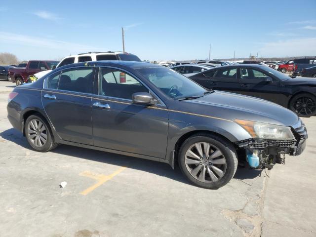 1HGCP3F82CA002498 - 2012 HONDA ACCORD EXL GRAY photo 4