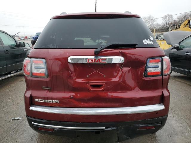 1GKKRRKDXGJ143033 - 2016 GMC ACADIA SLT-1 RED photo 6