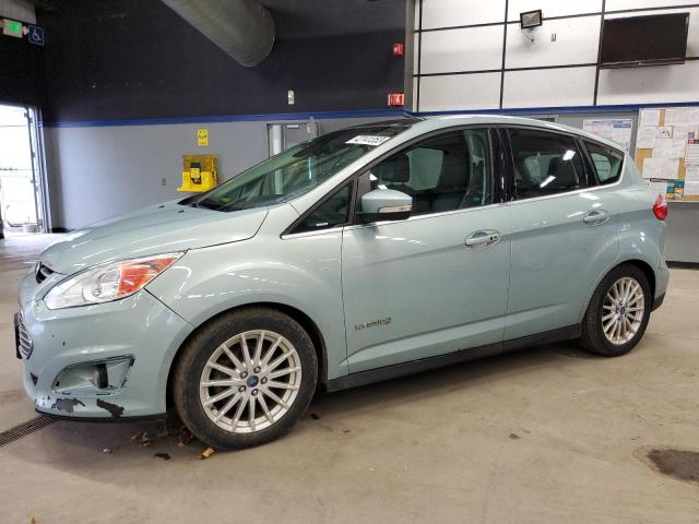 1FADP5BU3DL529012 - 2013 FORD C-MAX SEL TURQUOISE photo 1