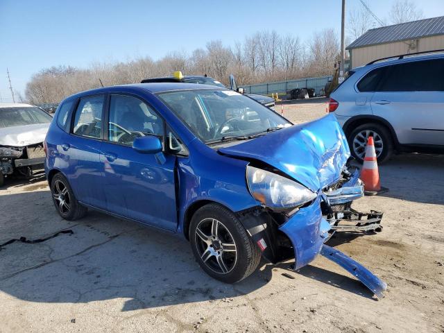 JHMGD38417S057574 - 2007 HONDA FIT BLUE photo 4