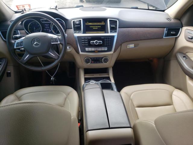 4JGDA5HB2CA026708 - 2012 MERCEDES-BENZ ML 350 4MATIC BROWN photo 8